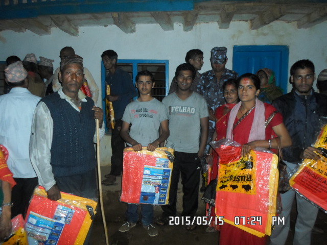 Earthquake relief